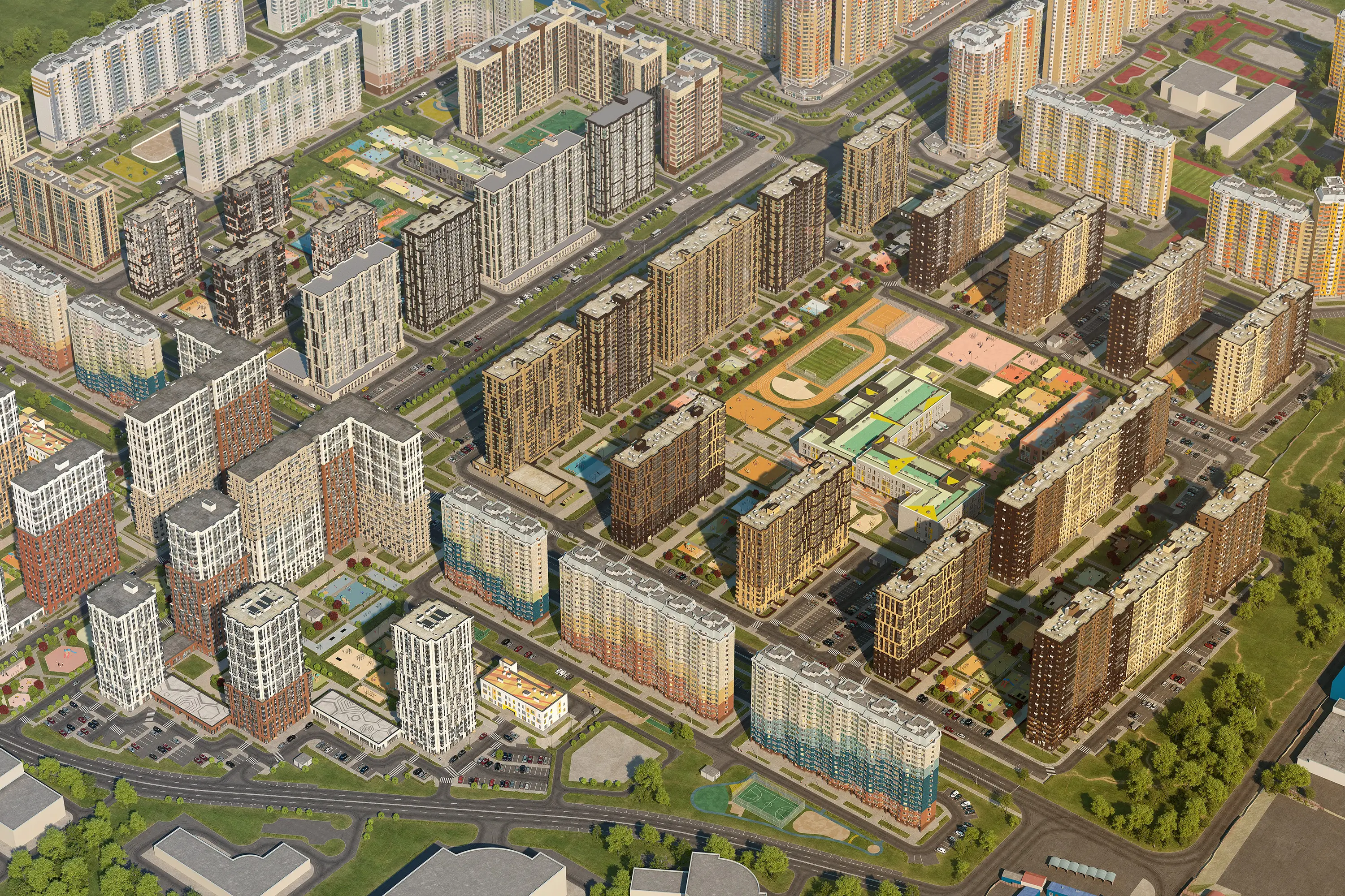 планировка домов жк Героев